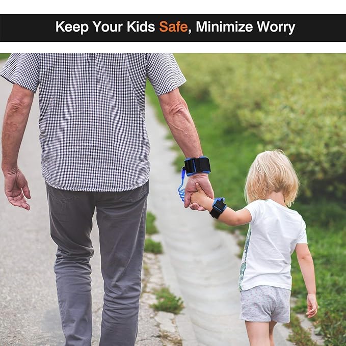 Anti Lost Wrist Link With Lock And Key For Baby Safety