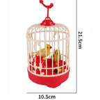 Lovely Talking Bird Cage for Kids with Light and Music