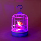 Lovely Talking Bird Cage for Kids with Light and Music