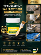 Transparent Waterproof Glue + Brush