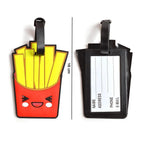 Cute French Fries Design Travel Identification Luggage Bag Tag