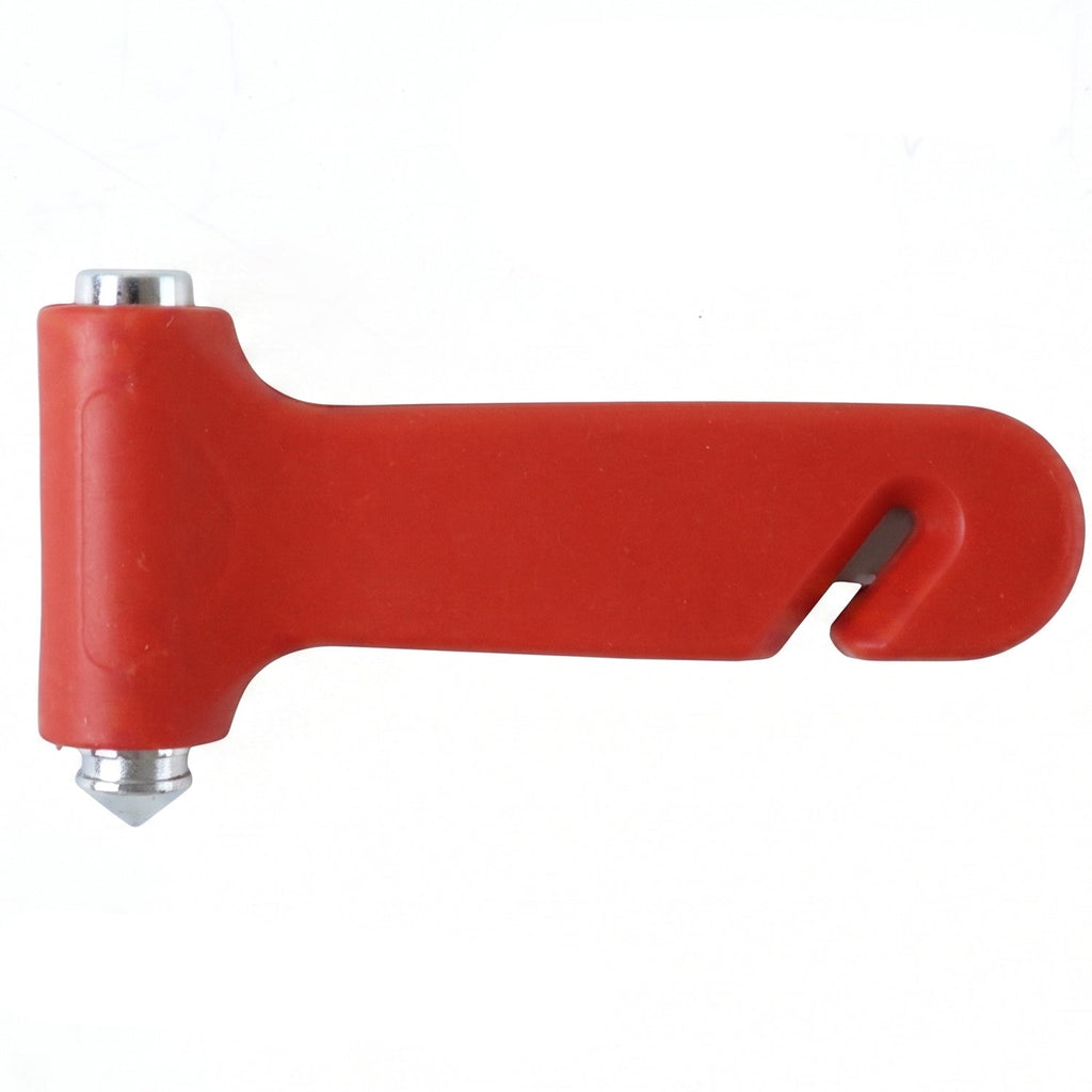 2 In 1 Car Safety Hammer Emergency Window Breaker And Seatbelt Cutter (1 Pc)