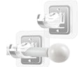 Self Adhesive Curtain Rod Holder Without Drill ( pack of 4 )