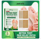 Dettox foot pain Relief  Relief patch pack of 2