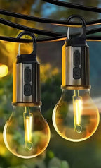 Decorative Hanging Bulb with 3 Modes Tent Lamp for camping ( 2 pcs )