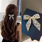 Premium Gold Plated Pearl Hair Clip