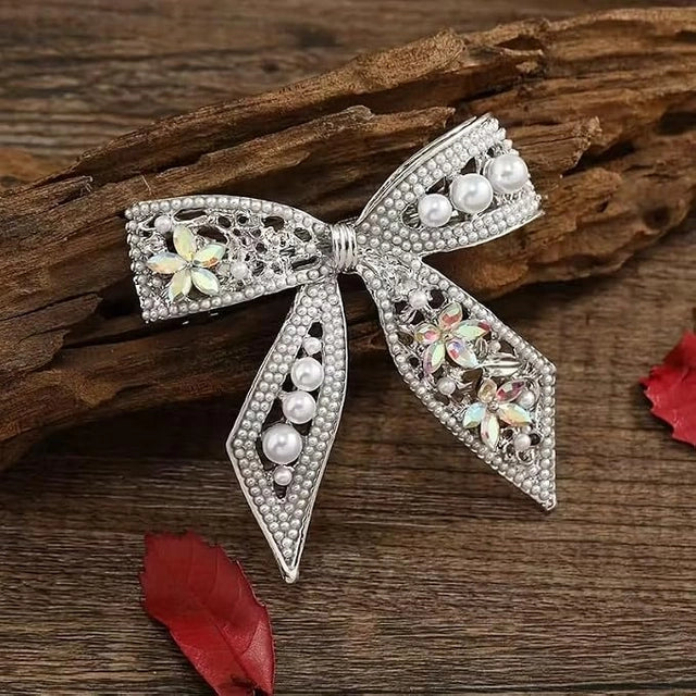 Premium Gold Plated Pearl Hair Clip
