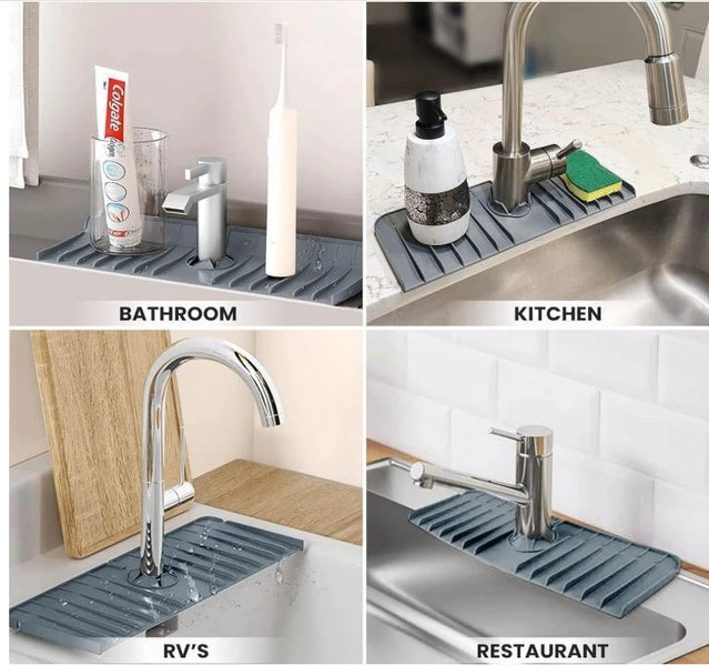 Silicone Sink Faucet Mat