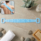 Long Silicone Body Back Scrubber Belt For Bath (1 Pc)
