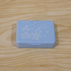 6 Compartment Plastic Pill Organizer Box Portable Medicine Storage Case (1 Pc)